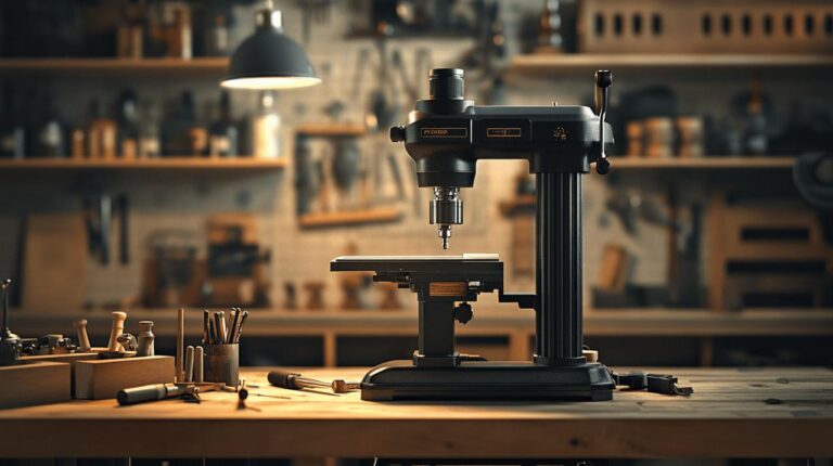 Les secrets d'une perceuse a colonne Peugeot pour vos projets bois DIY