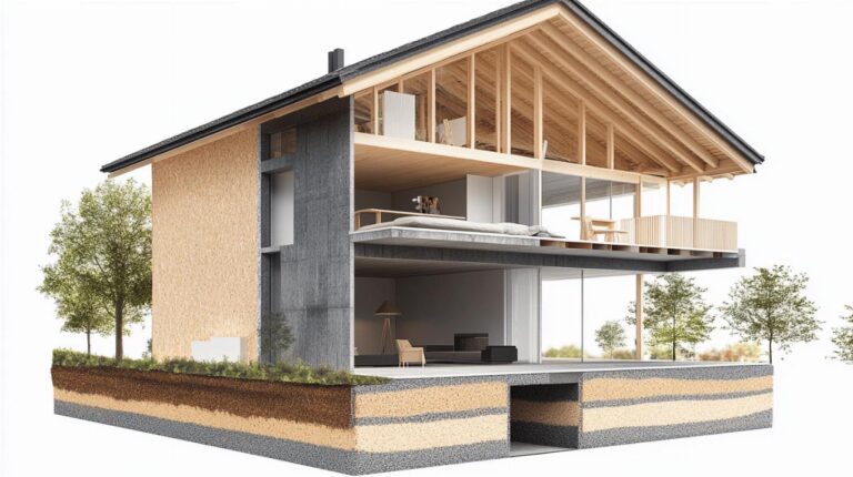 Bien choisir l'isolation d'une dalle en terre-plein pour un avenir maisons bois